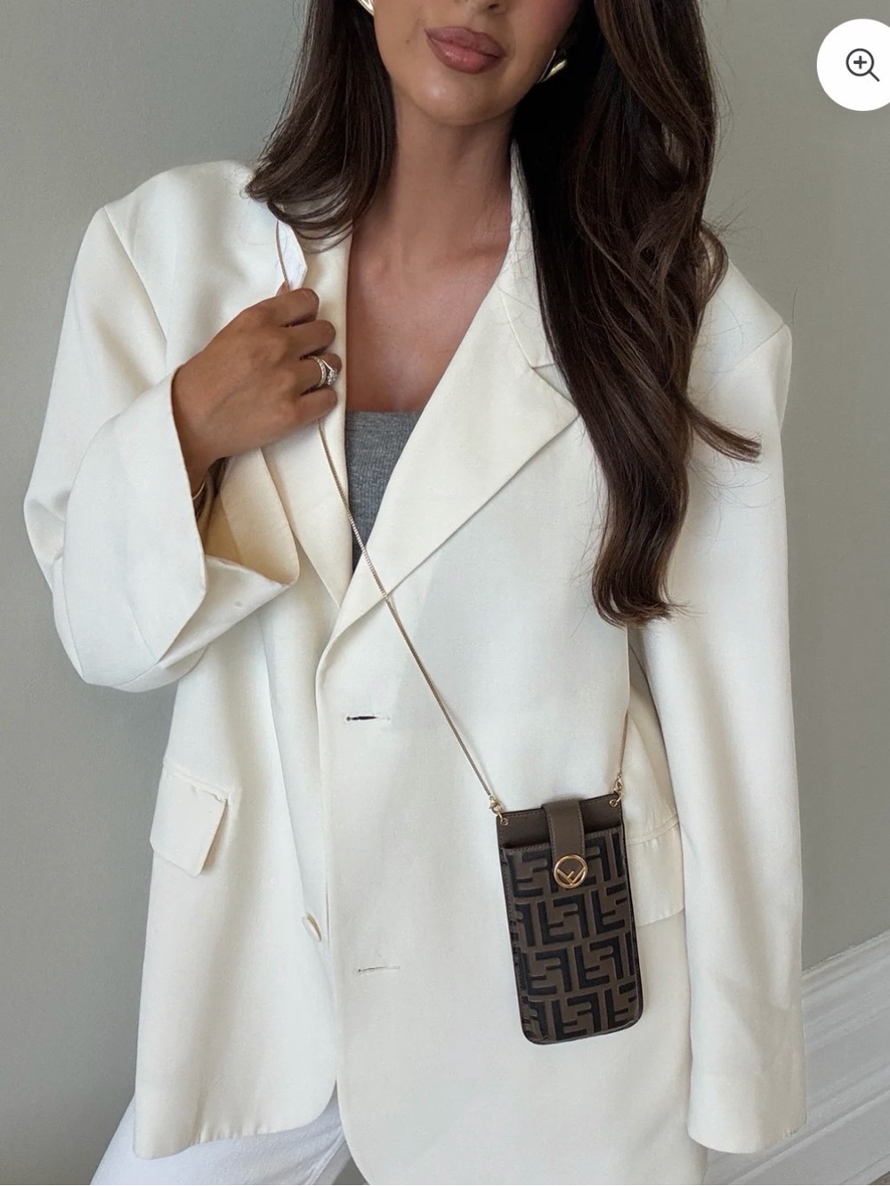 Fendi phone pouch crossbody